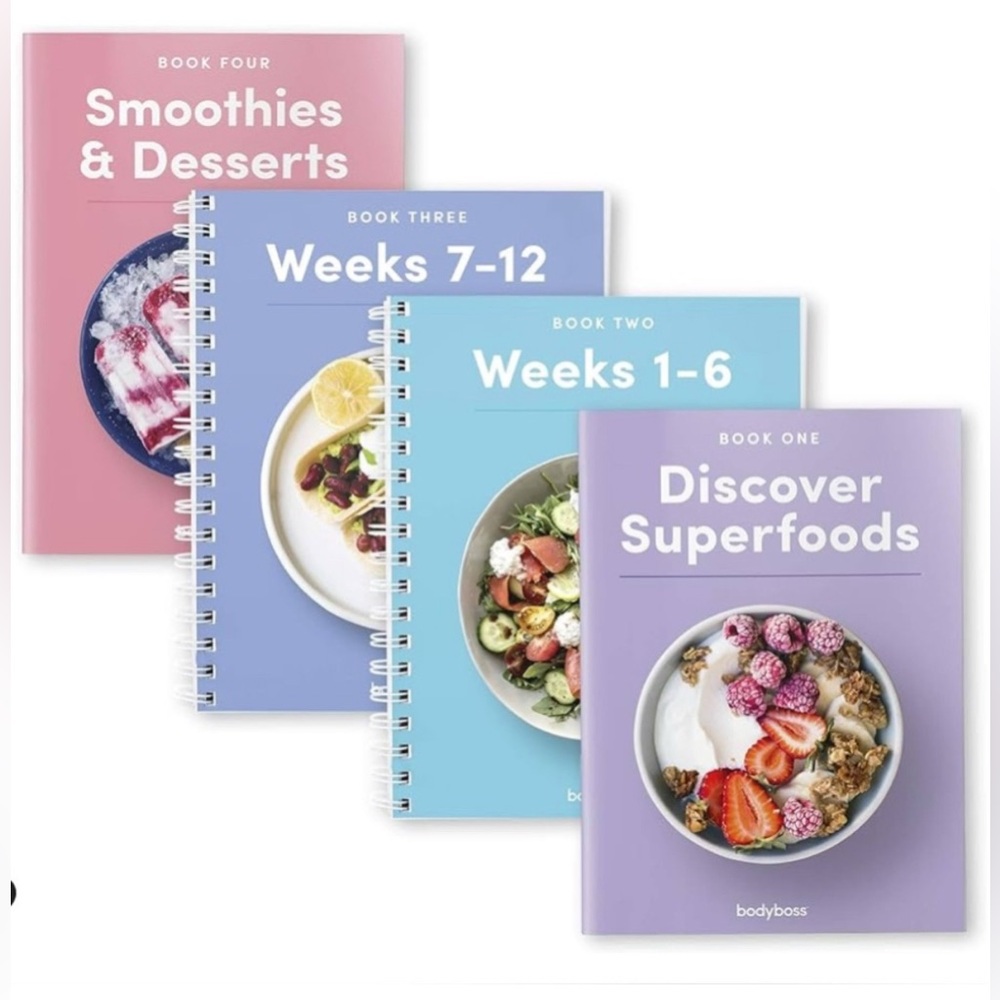 Bodyboss 12 Week Meal Plan and Recipe Book Set